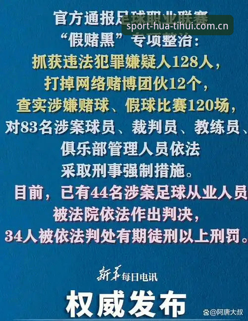 中国足协禁足令 vs 行业净化：如何从华体汇体育官方视角看懂足球反腐风暴？